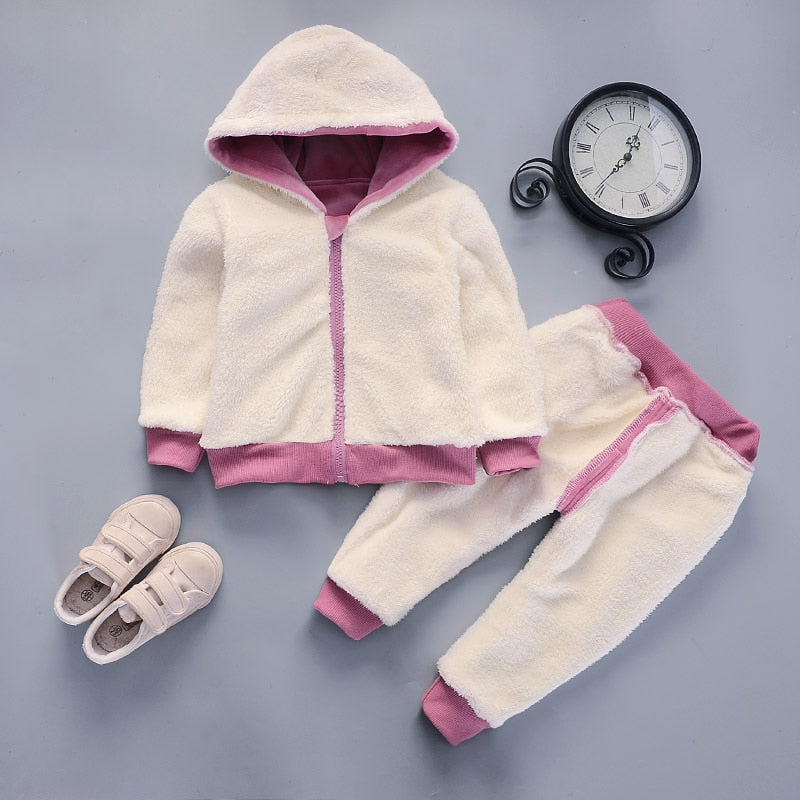 Girls Warm Clothes Set