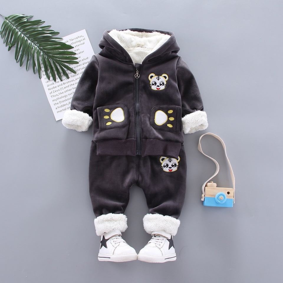 Girls Warm Clothes Set