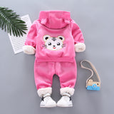 Girls Warm Clothes Set