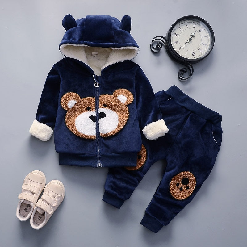 Girls Warm Clothes Set
