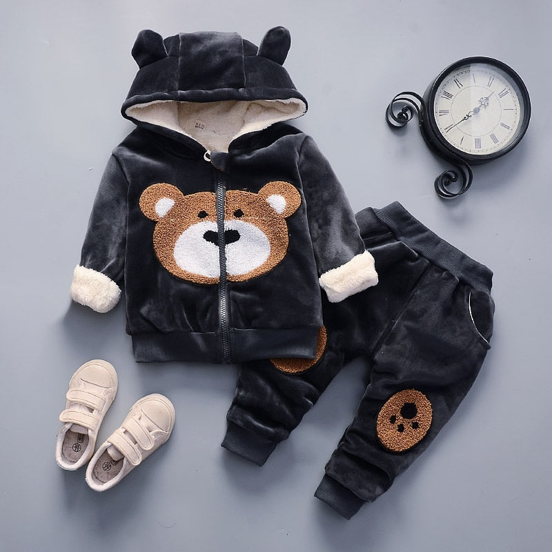 Girls Warm Clothes Set