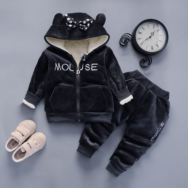 Girls Warm Clothes Set