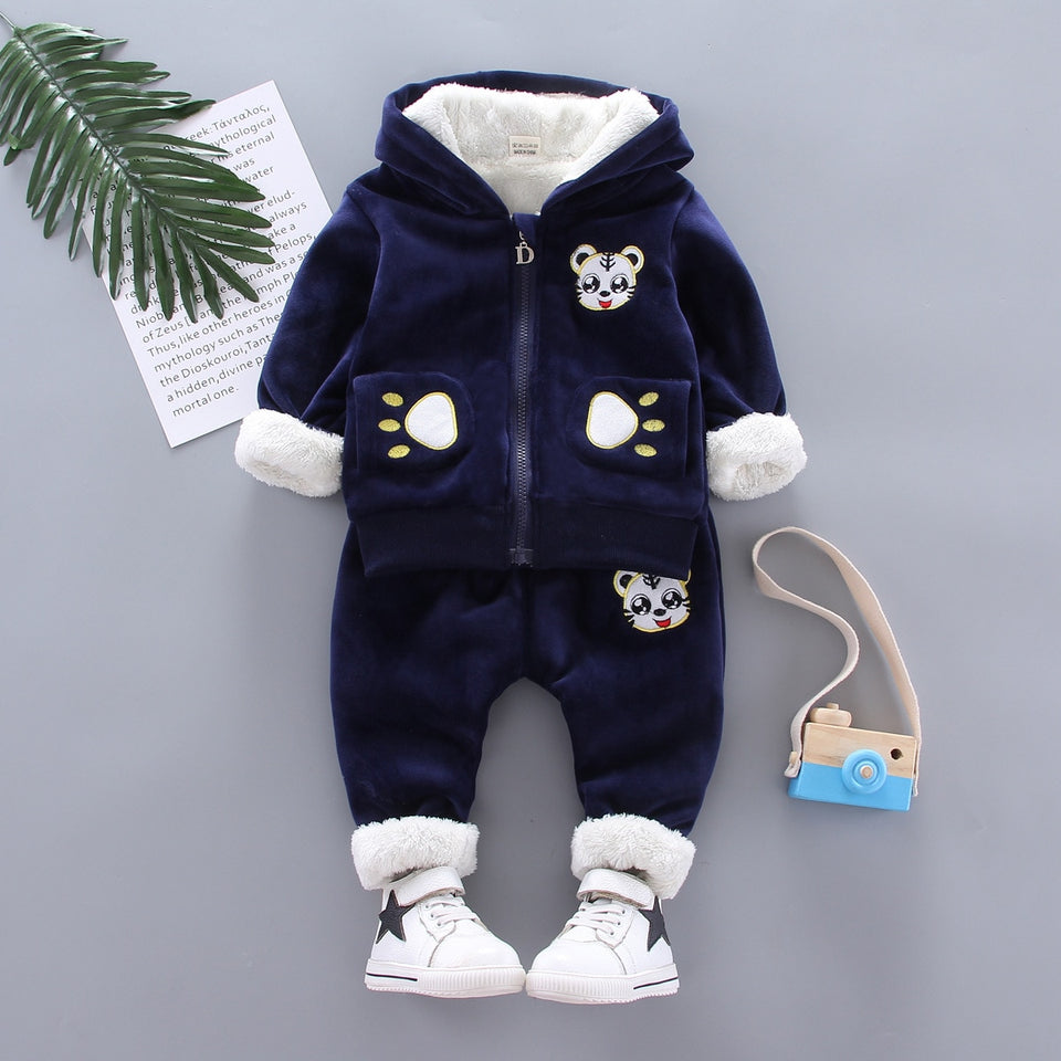 Girls Warm Clothes Set