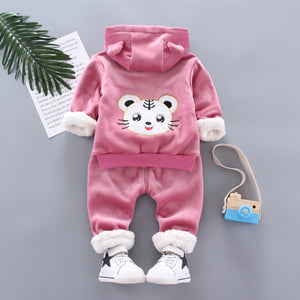 Girls Warm Clothes Set