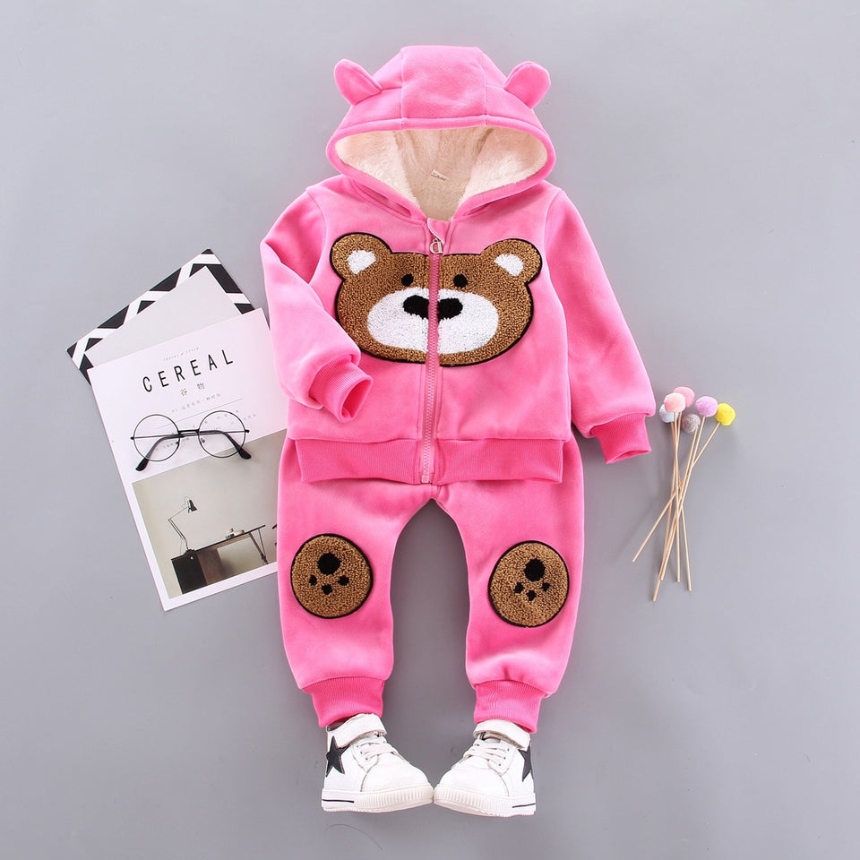 Girls Warm Clothes Set