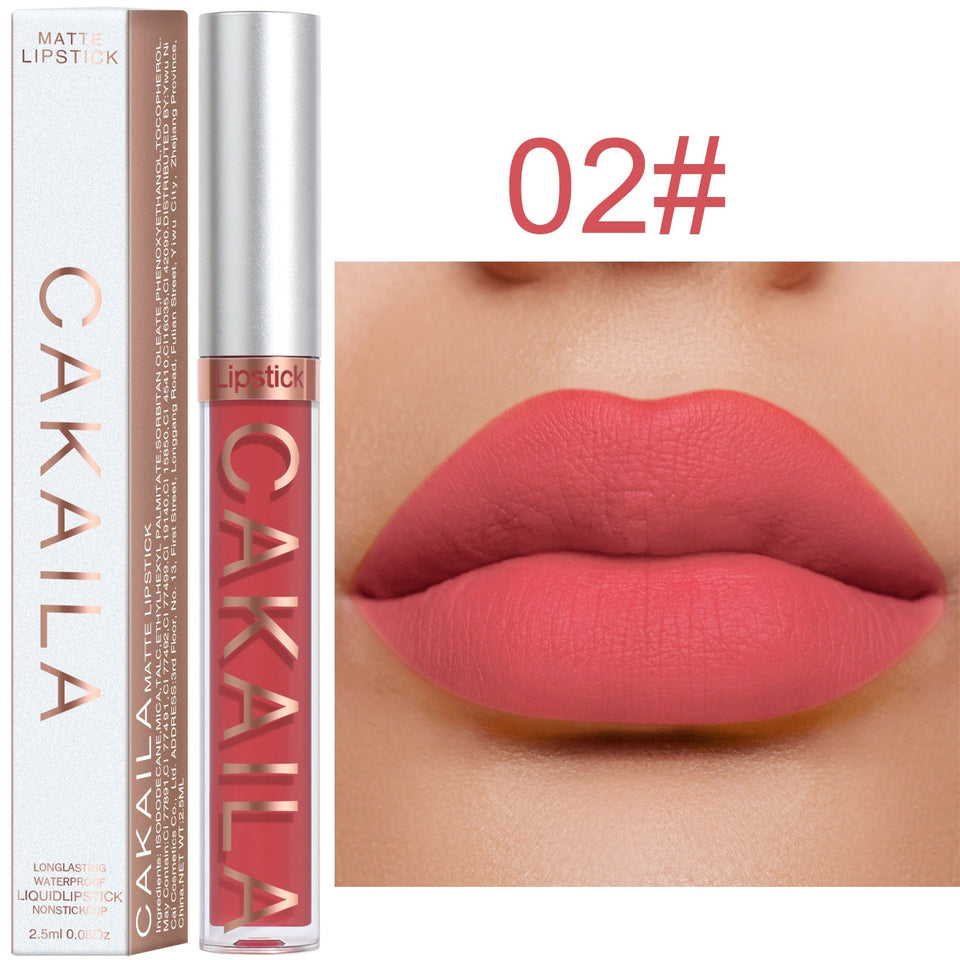 Matte Pink Velvet Lipstick