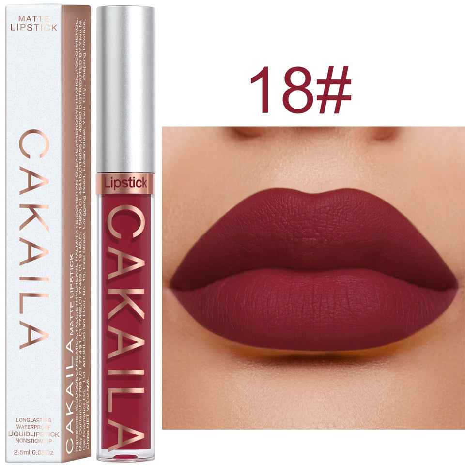 Matte Pink Velvet Lipstick