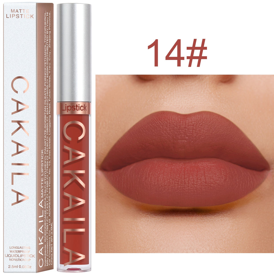 Matte Pink Velvet Lipstick