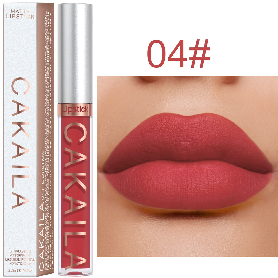 Matte Pink Velvet Lipstick