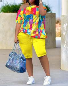 2023 New Fashion Shorts Set
