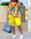 2023 New Fashion Shorts Set