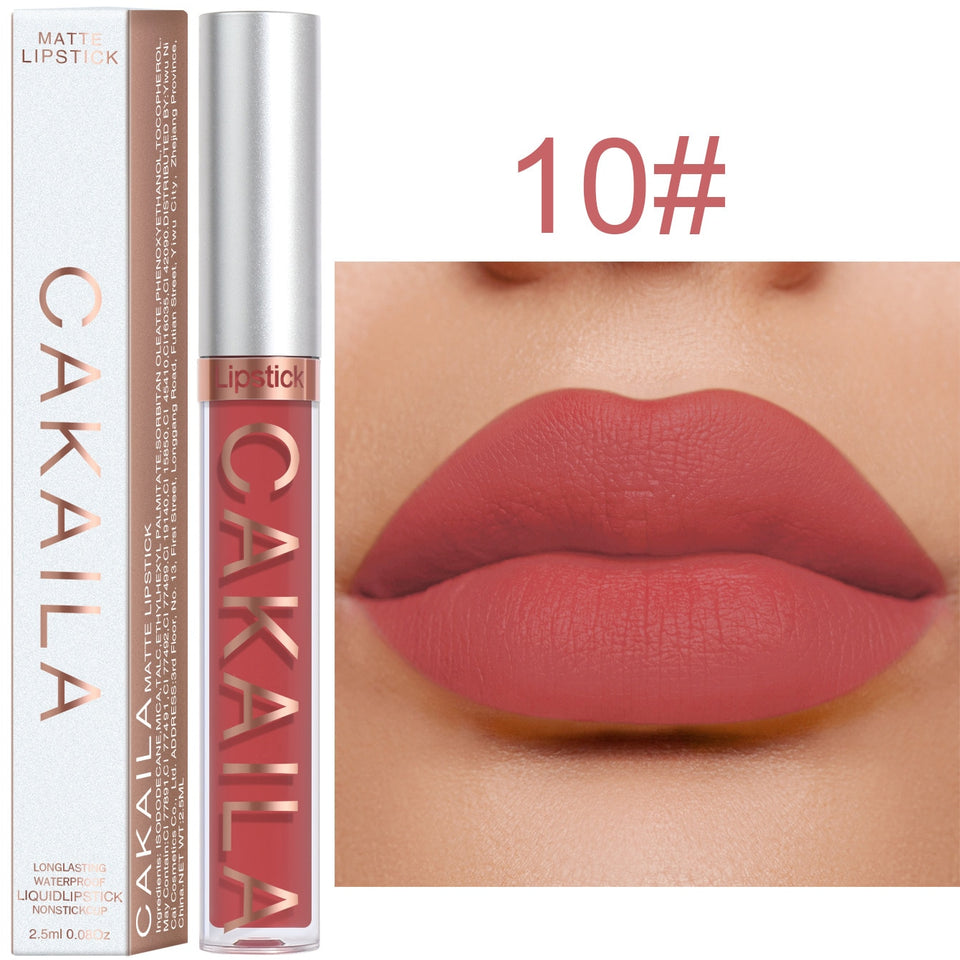 Matte Pink Velvet Lipstick
