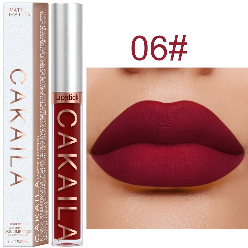 Matte Pink Velvet Lipstick
