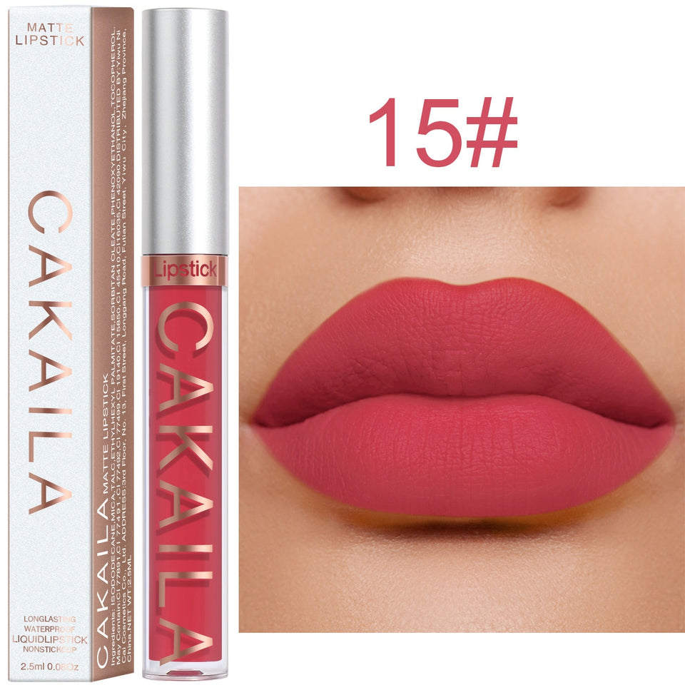 Matte Pink Velvet Lipstick