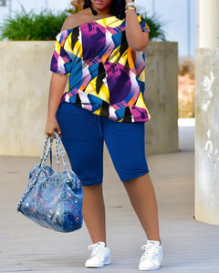 2023 New Fashion Shorts Set