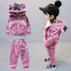 Girls Warm Clothes Set