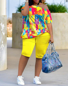 2023 New Fashion Shorts Set
